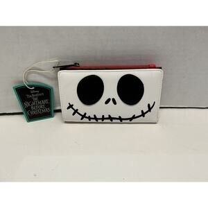 NEW‎ Disney The Nightmare Before Christmas Jack Snap Closure + Zip Ladies Wallet